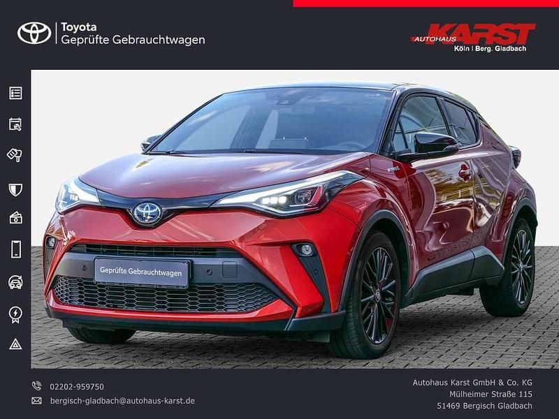 Infernoorange metallic / dach schwarz Gebraucht 2020 Toyota C-HR Basis SUV | 23.890 € (Fairer Preis) - Bild 1/4