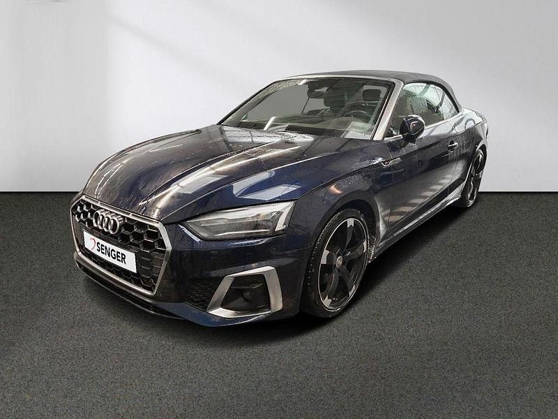 Gebraucht Audi A5 Cabriolet S-Line 190 PS (139 kW) 2020 Navarrablau metallic Cabrio