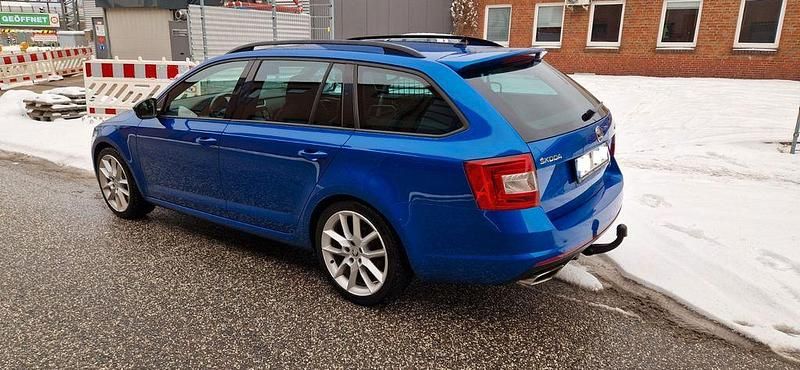 Gebraucht Skoda Octavia RS 184 PS (135 kW) 2017 Blau Limousine