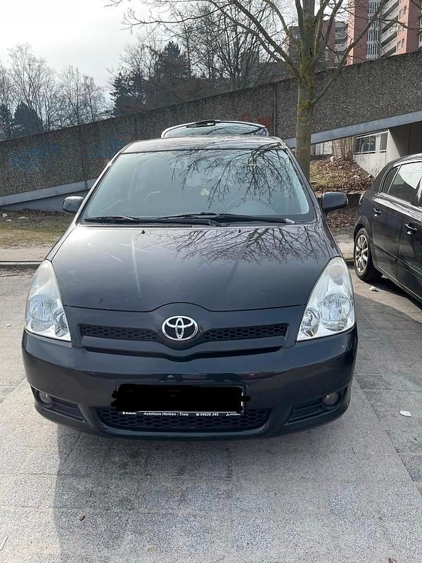 Gebraucht Toyota Corolla Verso 110 PS (80 kW) 2008 Schwarz Van / Kleinbus