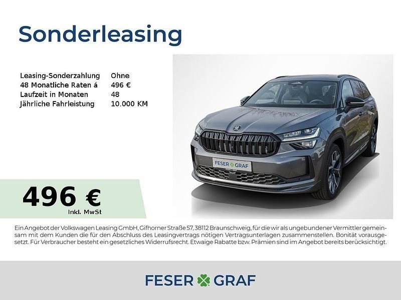 Graphitegrau Gebraucht 2025 Skoda Kodiaq SportLine SUV | 48.980 € (Guter Preis) - Bild 1/1