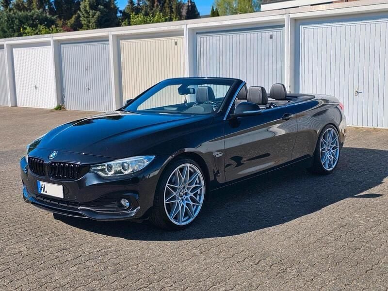 Schwarz Gebraucht 2014 BMW 420 Comfort Edition Cabrio | 21.420 € (Fairer Preis) - Bild 1/4