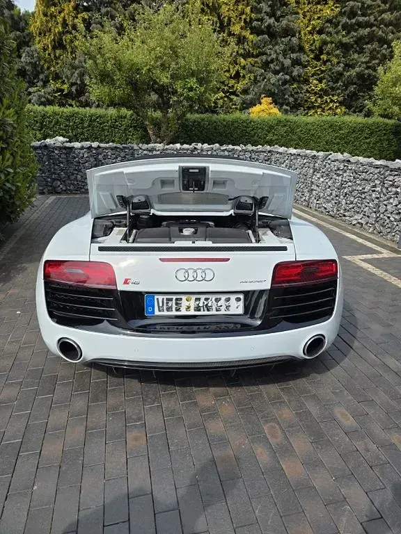 Gebraucht Audi R8 Spyder Sport 525 PS (386 kW) 2014 Weiß Cabrio