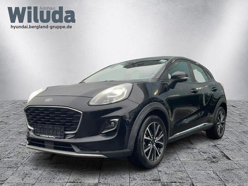 Gebraucht Ford Puma Titanium 125 PS (91 kW) 2022 Agate black schwarz SUV
