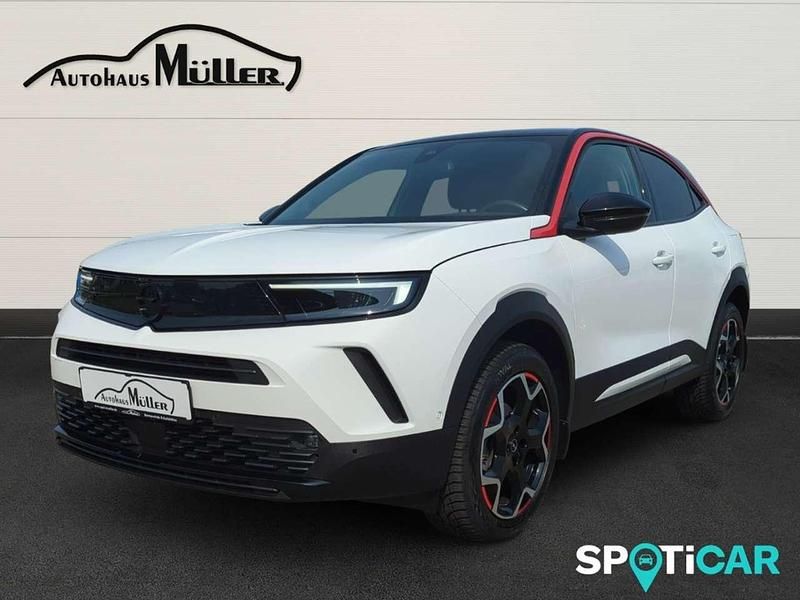 Jade weiss/arktis weiss Gebraucht 2021 Opel Mokka GS Line SUV | 18.865 € (Guter Preis) - Bild 1/4