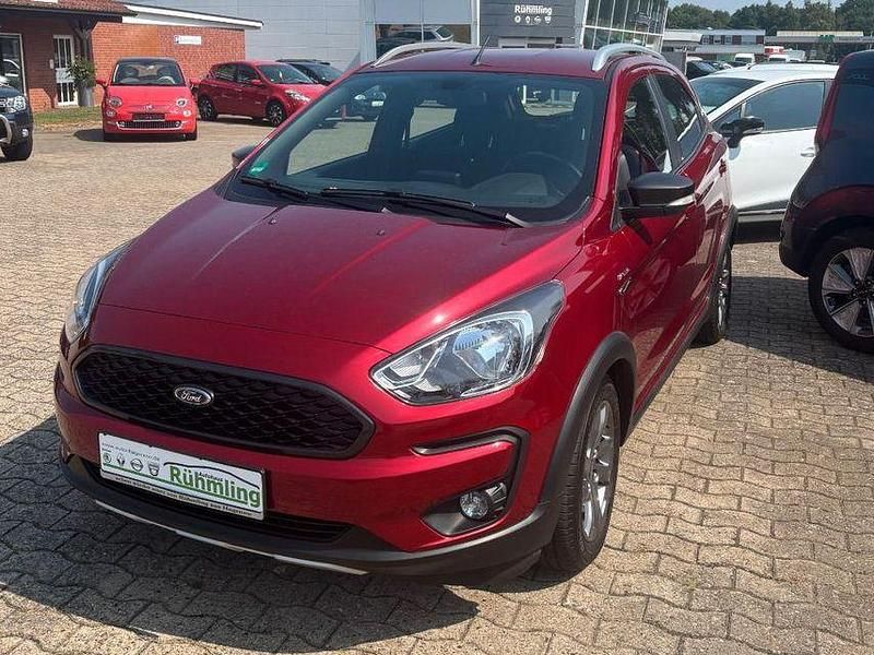 Rot Gebraucht 2019 Ford Ka Plus Active Kleinwagen | 11.350 € (Fairer Preis) - Bild 1/4