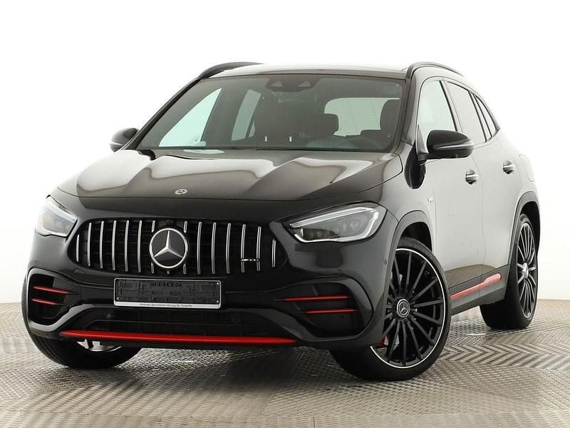 Schwarz Gebraucht 2021 Mercedes GLA45 AMG AMG SUV | 51.990 € (Etwas zu teuer) - Bild 1/4