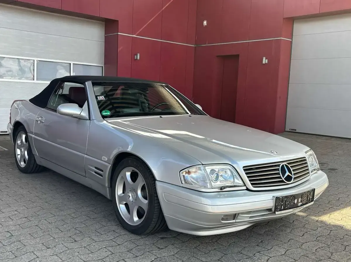 Gebraucht Mercedes SL320 224 PS (164 kW) 1998 Silber Cabrio
