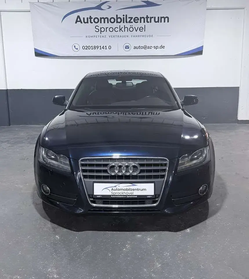 Gebraucht Audi A5 Sportback S-line plus 170 PS (125 kW) 2009 Tiefseeblau perleffekt Kleinwagen