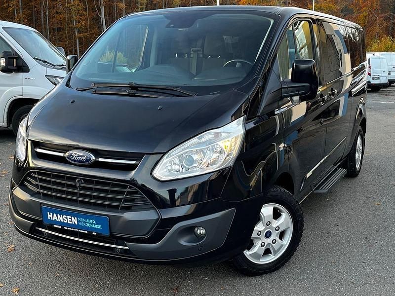 Schwarz Gebraucht 2017 Ford Transit Custom Titanium Kombi | 14.900 € (Superpreis) - Bild 1/4