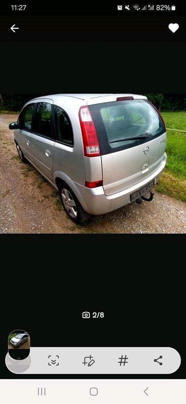 Gebraucht Opel Meriva 101 PS (74 kW) 2004 Grau Van / Kleinbus