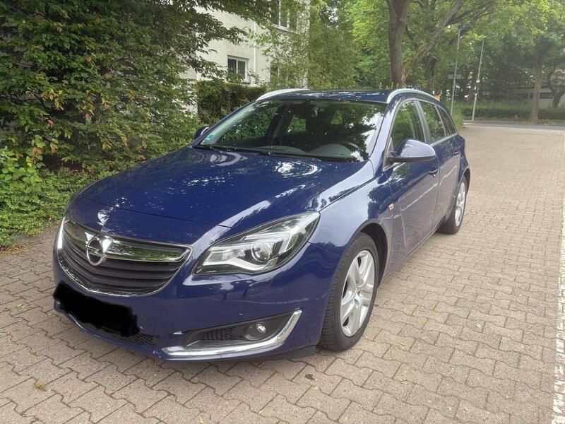 Blau Gebraucht 2017 Opel Insignia Kombi | 8.300 € (Superpreis) - Bild 1/4