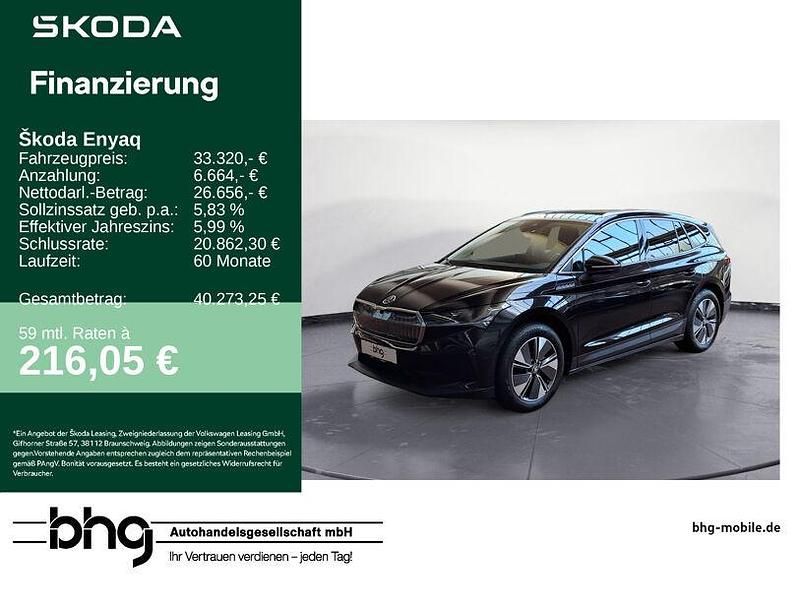 Blackmagic perleffekt Gebraucht 2023 Skoda Enyaq iV SUV | 33.320 € (Superpreis) - Bild 1/4