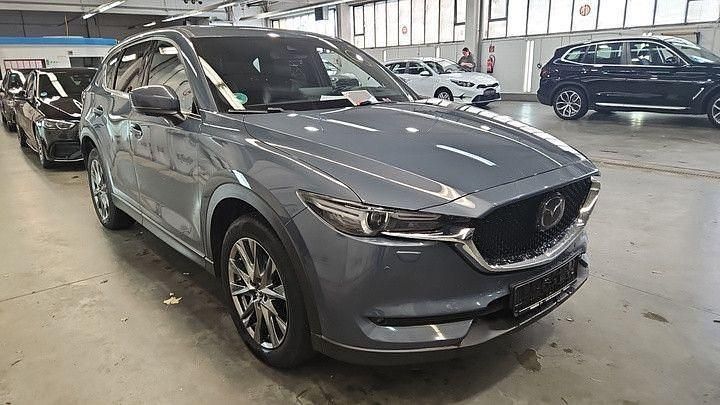 Grau Gebraucht 2021 Mazda CX-5 Sports-Line SUV | 21.900 € (Etwas zu teuer) - Bild 1/4