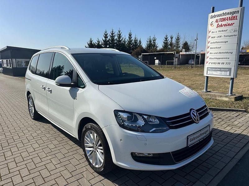 Gebraucht VW Sharan Cup 150 PS (110 kW) 2015 Weiß Van / Kleinbus