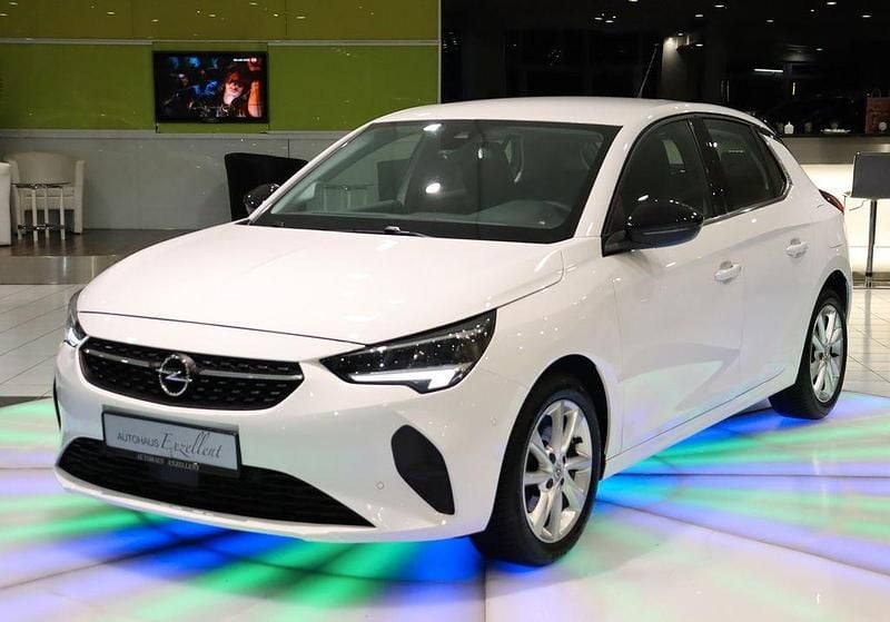 Weiß Gebraucht 2023 Opel Corsa Elegance Kleinwagen | 15.750 € (Guter Preis) - Bild 1/4