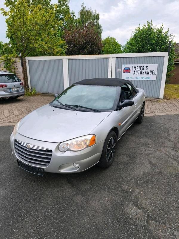 Silber Gebraucht 2005 Chrysler Sebring Cabriolet Cabrio | 3.250 € (Guter Preis) - Bild 1/4