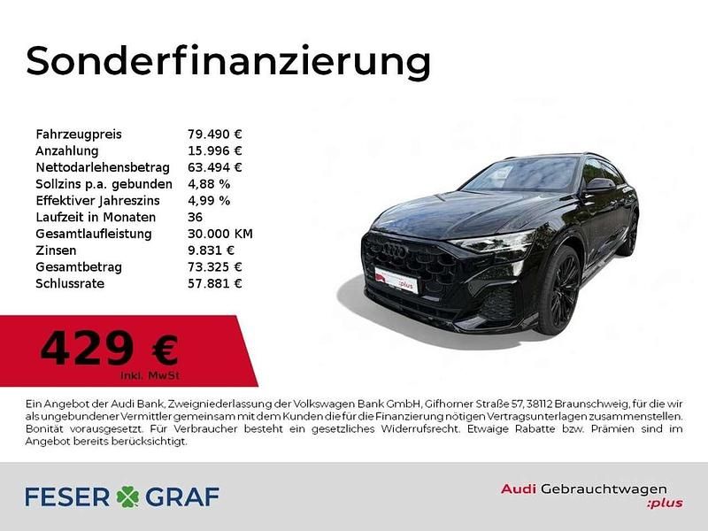 Gebraucht Audi Q8 Ambiente 286 PS (210 kW) 2025 Mythosschwarz metallic SUV