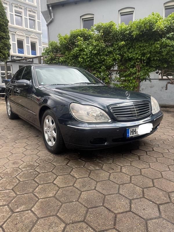 Blau Gebraucht 2000 Mercedes S500 Limousine | 8.500 € (Fairer Preis) - Bild 1/4