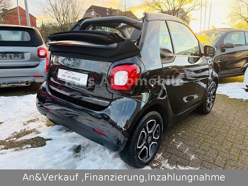 Gebraucht Smart ForTwo Cabrio Prime 90 PS (66 kW) 2018 Schwarz Cabrio