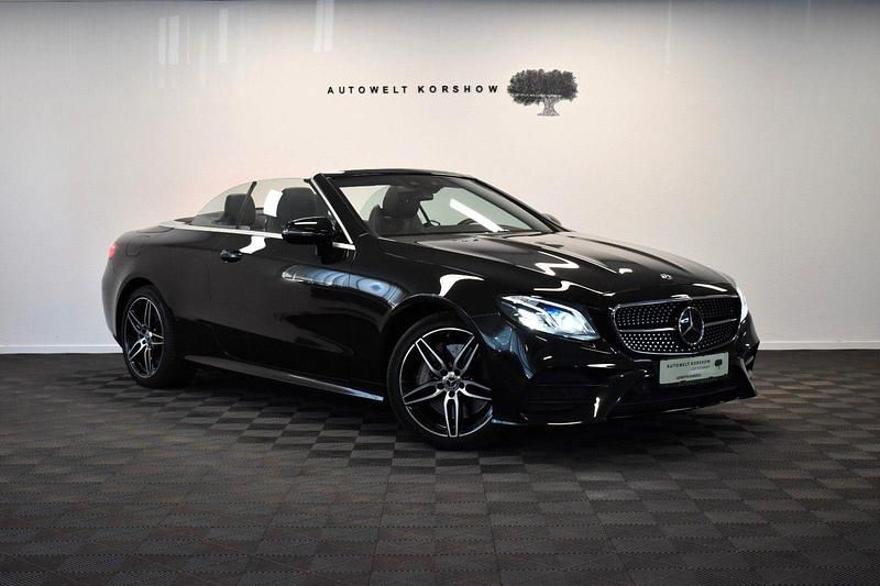 Schwarz Gebraucht 2019 Mercedes E450 AMG line Cabrio | 40.500 € (Guter Preis) - Bild 1/3