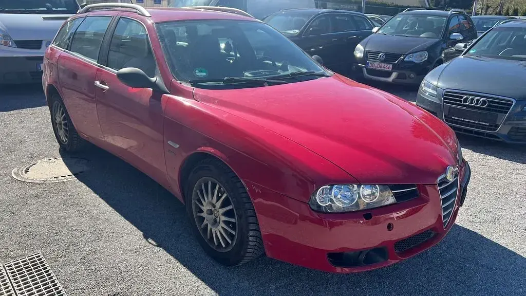 Gebraucht Alfa Romeo 156 140 PS (102 kW) 2006 Rot Kombi