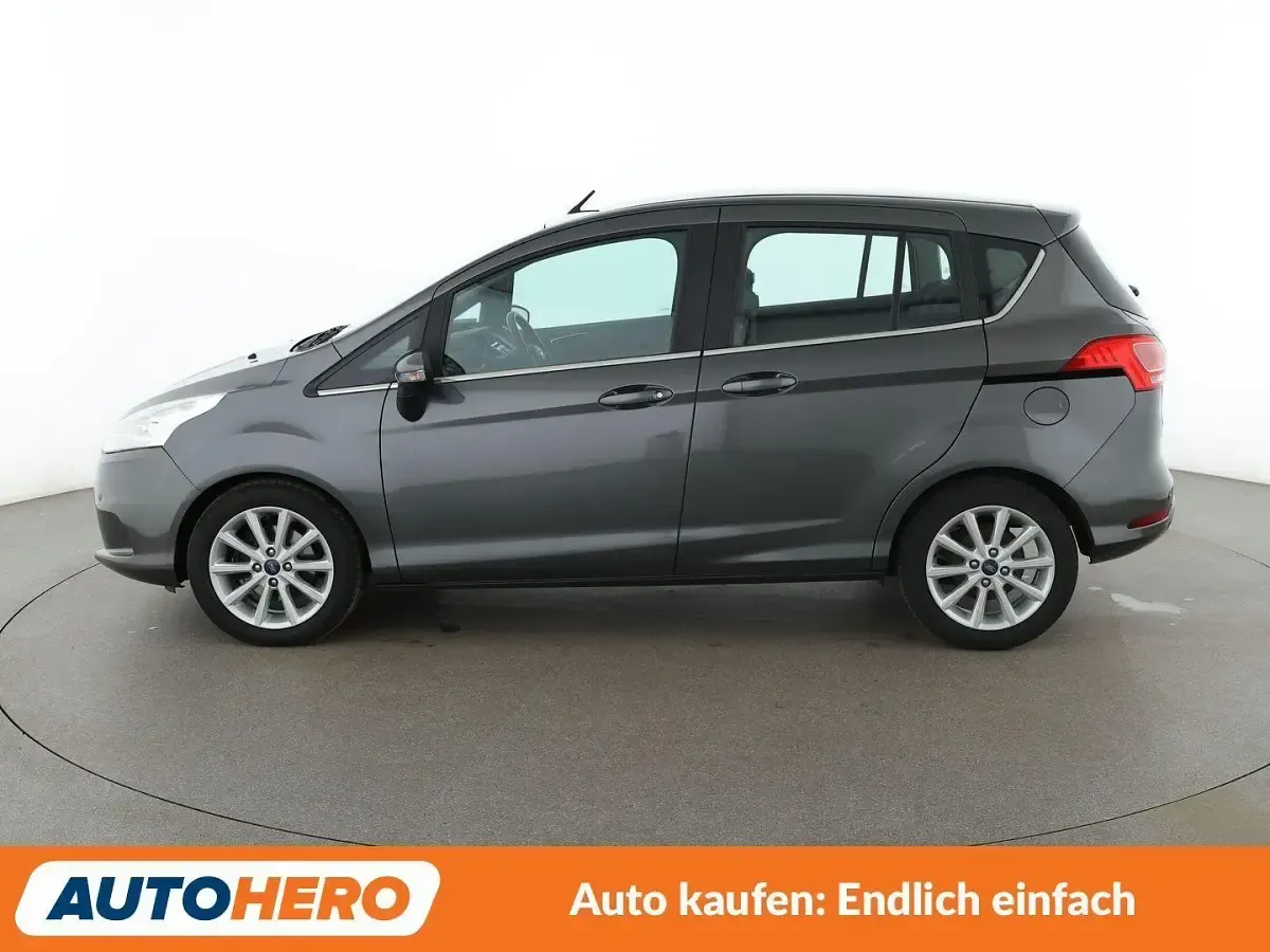 Gebraucht Ford B-MAX Titanium 125 PS (91 kW) 2016 Silber Van / Kleinbus