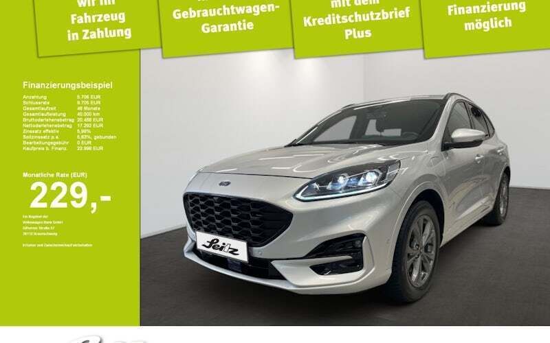 Silber Gebraucht 2021 Ford Kuga ST-Line X SUV | 22.998 € (Guter Preis) - Bild 1/4