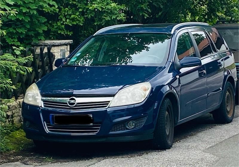 Blau Gebraucht 2007 Opel Astra Kombi | 1.100 € - Bild 1/4