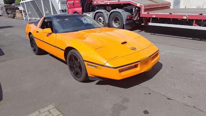 Gebraucht Chevrolet Corvette C4 240 PS (176 kW) 1984 Orange Cabrio