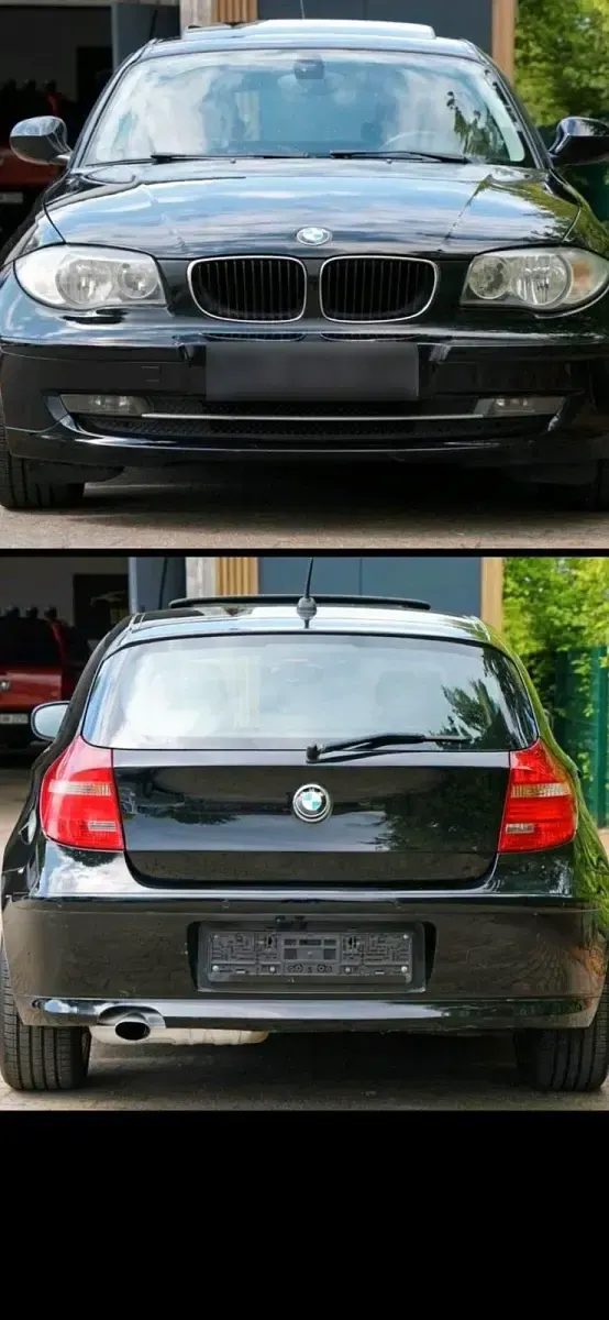 Gebraucht BMW 116 122 PS (89 kW) 2010 Schwarz Kleinwagen