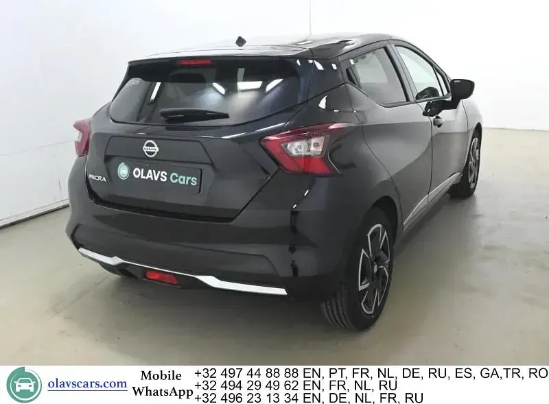 Gebraucht Nissan Micra 91 PS (66 kW) 2023 Schwarz Kleinwagen