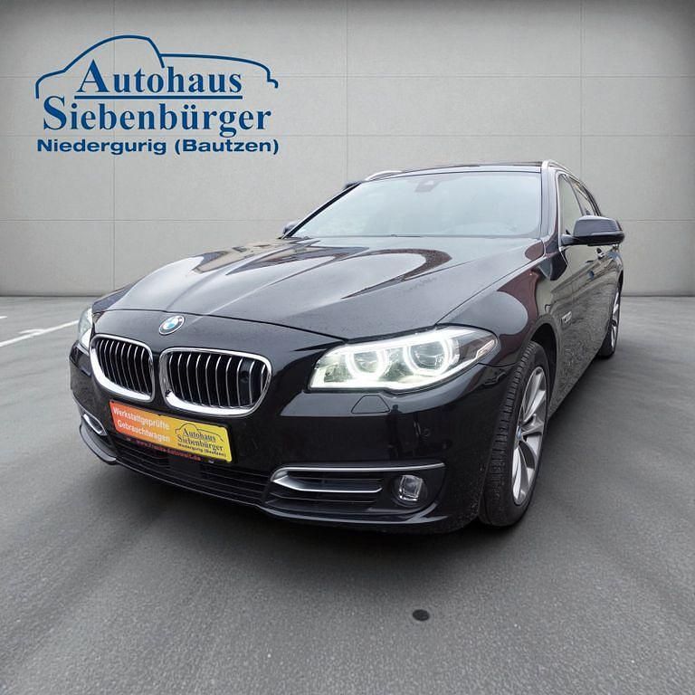 Schwarz Gebraucht 2015 BMW 530 Comfort Edition Kombi | 16.850 € (Guter Preis) - Bild 1/4