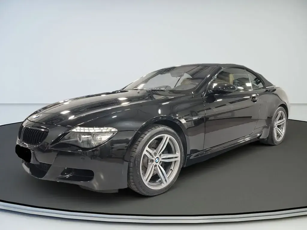 Gebraucht BMW M6 Cabriolet Sport Line 507 PS (372 kW) 2007 Schwarz Cabrio
