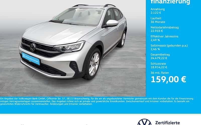 Silber Gebraucht 2024 VW Taigo Life SUV | 25.055 € (Guter Preis) - Bild 1/4