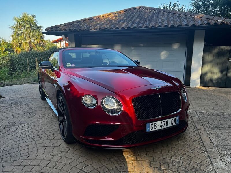 Rot Gebraucht 2016 Bentley Continental GT Convertible Mulliner Cabrio | 105.900 € - Bild 1/4