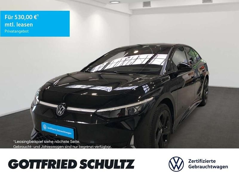 Grenadillschwarz metallic Gebraucht 2024 VW ID.7 GTX Limousine | 50.990 € (Teuer) - Bild 1/3