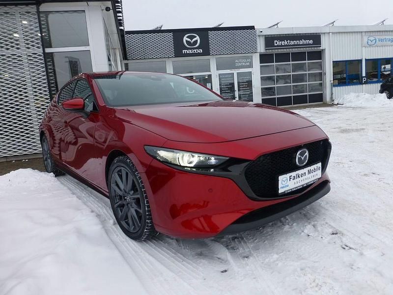 Gebraucht Mazda 3 Selection 122 PS (89 kW) 2019 Rot Limousine