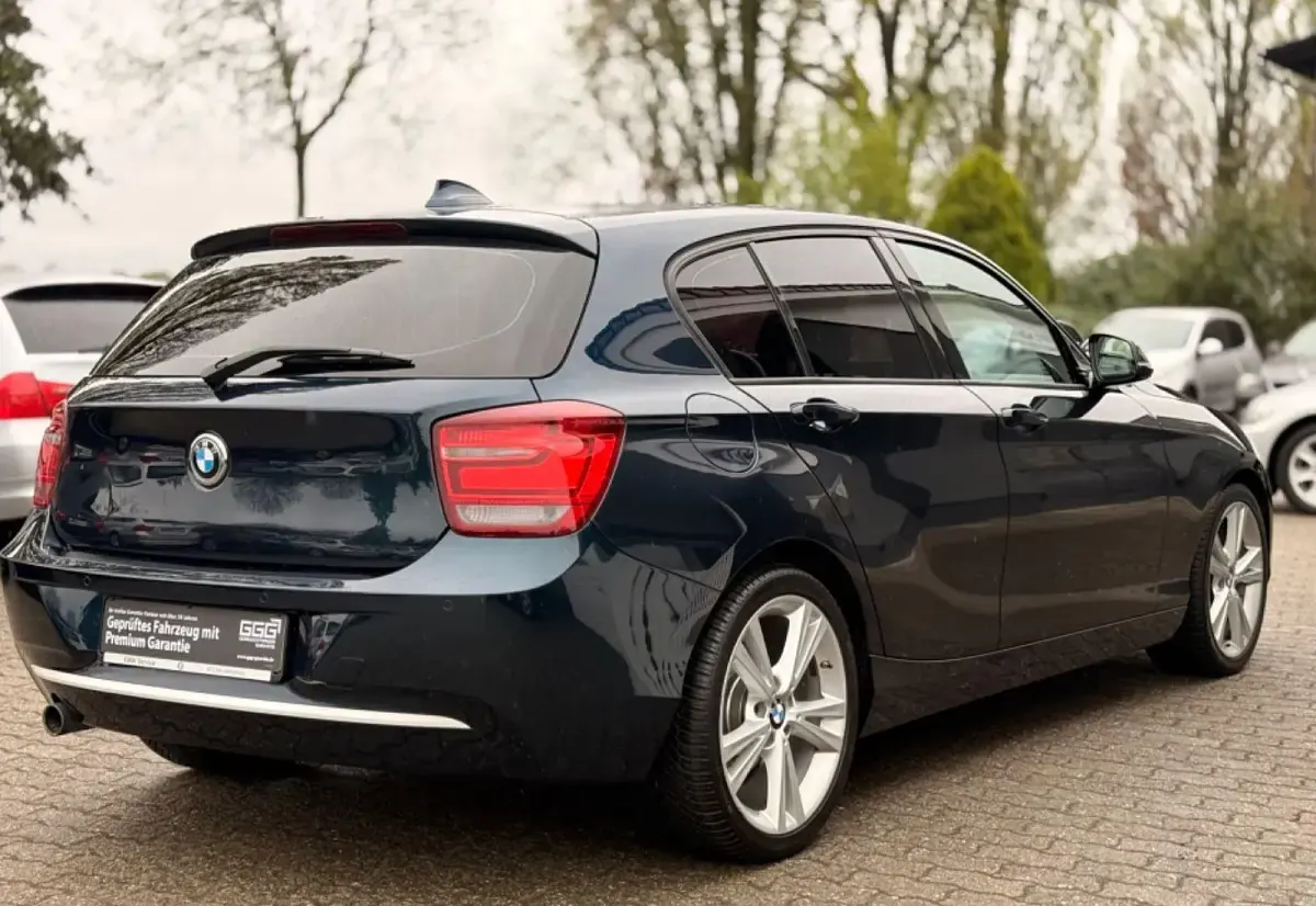 Gebraucht BMW 118 Performance 170 PS (125 kW) 2012 Blau Kleinwagen