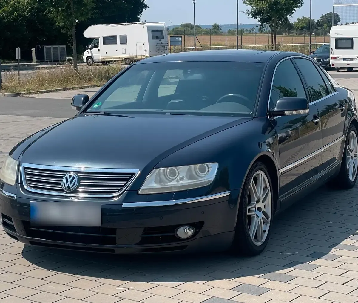 Gebraucht VW Phaeton 221 PS (162 kW) 2006 Grau Limousine