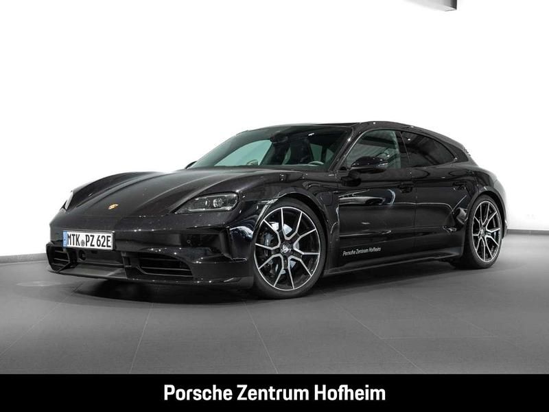 Tiefschwarzmetallic Gebraucht 2024 Porsche Taycan Sport Turismo Limousine | 91.490 € - Bild 1/4