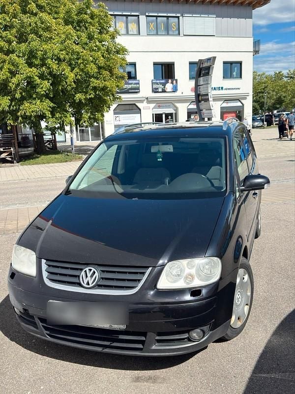 Schwarz Gebraucht 2003 VW Touran Van / Kleinbus | 2.499 € (Guter Preis) - Bild 1/4