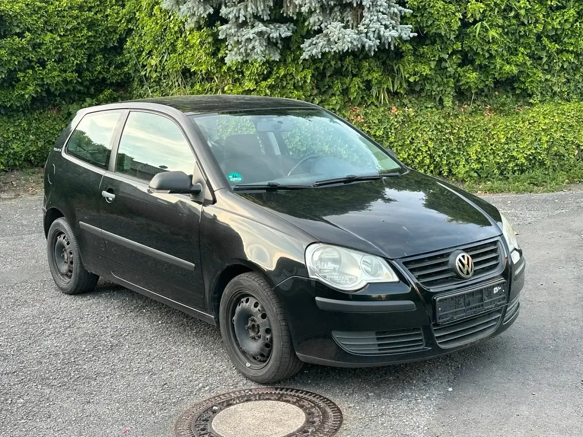 Gebraucht VW Polo 75 PS (55 kW) 2007 Schwarz Kleinwagen
