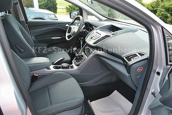 Gebraucht Ford Grand C-Max 116 PS (85 kW) 2012 Silber metallic Van / Kleinbus