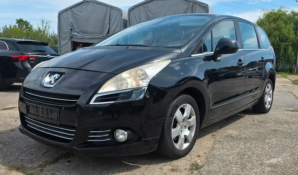 Gebraucht Peugeot 5008 Premium 109 PS (80 kW) 2010 Schwarz Van / Kleinbus