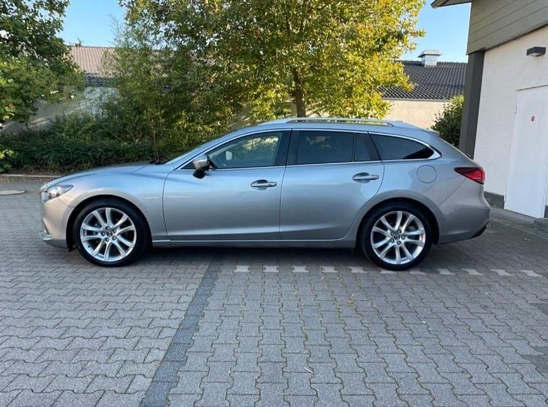 Silber Gebraucht 2013 Mazda 6 Sports-Line Kombi | 7.900 € (Fairer Preis) - Bild 1/4