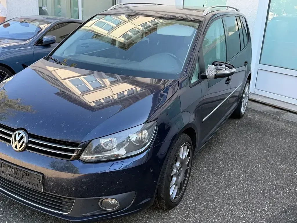 Gebraucht VW Touran Highline 170 PS (125 kW) 2011 Blau Van / Kleinbus