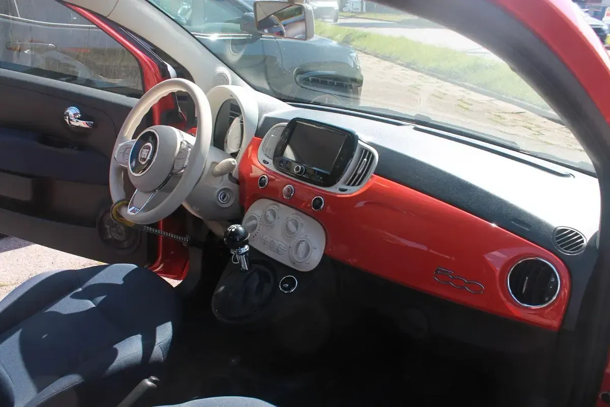 Gebraucht Fiat 500 71 PS (52 kW) 2021 Orange Kleinwagen