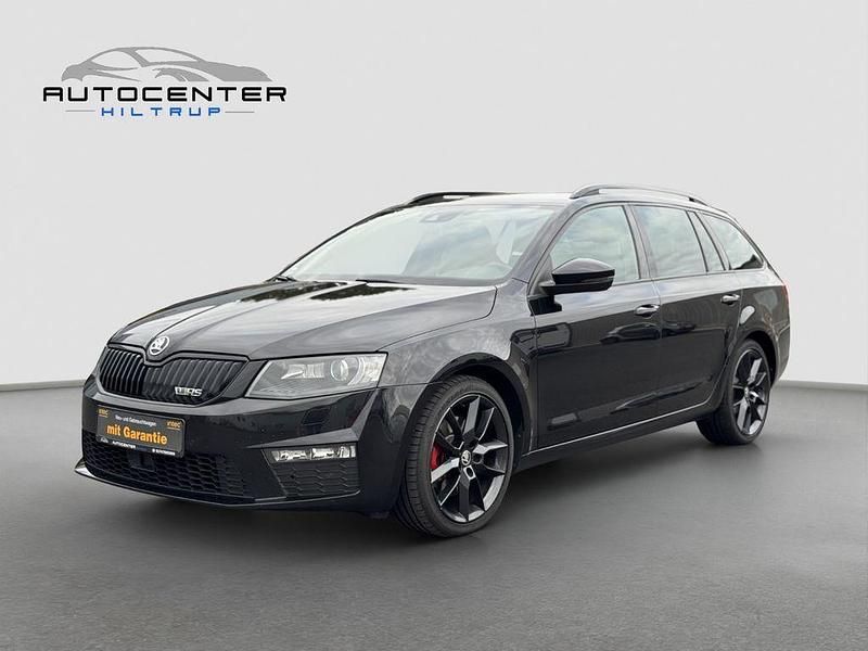 Schwarz Gebraucht 2016 Skoda Octavia RS Kombi | 12.970 € (Guter Preis) - Bild 1/4
