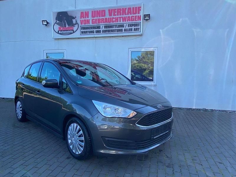 Grau Gebraucht 2018 Ford C-MAX Trend Van / Kleinbus | 3.999 € - Bild 1/4